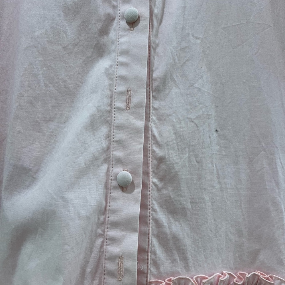 Kleid Pink Ruffle Sundress with Puff Sleeves - Picture 3 of 7